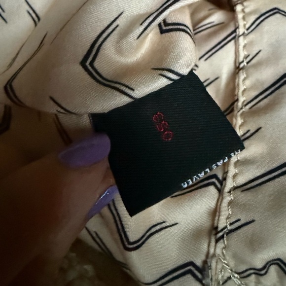 Moda Luxe Cream Raffia Isla Wood Handle Purse - Picture 13 of 13